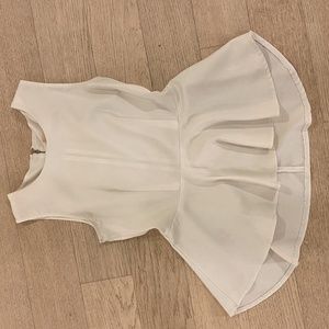 Fringe ballerina blouse